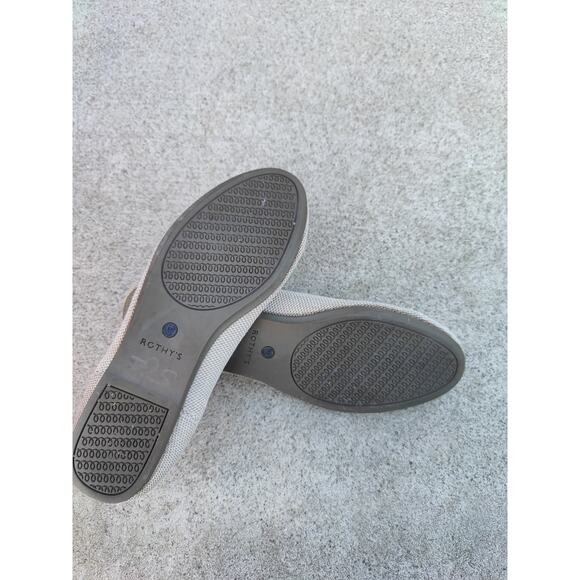 Grey Rothys slip on Flats sz 8 - Picture 6 of 7